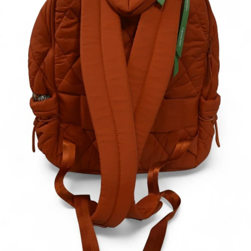 Vera Bradley Orange Quilted Backpack